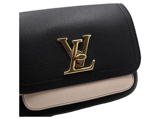 Louis Vuitton Borsa a spalla e a tracolla Lockme Tender Chain Nero - vista 10
