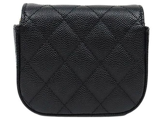 Chanel Borsa crossbody a catena nera dimensione Mini Size Nero - vista 3