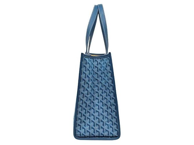 Goyard Borsa Tote Billet MM Blu - vista 2