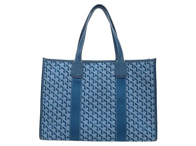 Goyard Borsa Tote Billet MM Blu - vista 3