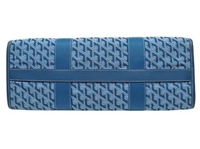 Goyard Borsa Tote Billet MM Blu - vista 4
