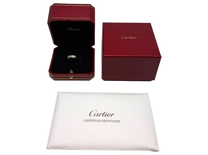 Cartier Vendôme Trauring Weißgold - Ansicht 5