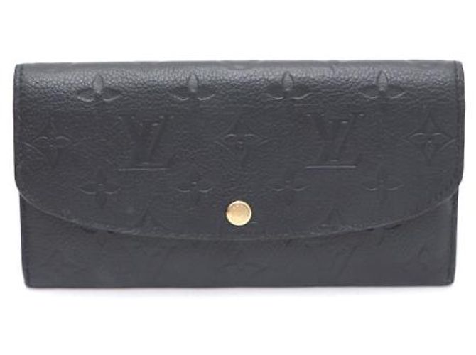 Louis Vuitton Emily Long Wallet Monogram Empreinte Schwarz - Ansicht 10