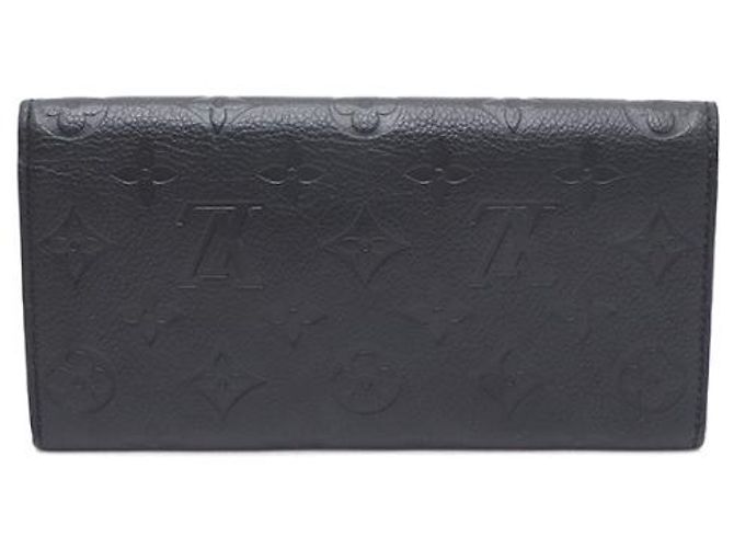 Louis Vuitton Emily Long Wallet Monogram Empreinte Schwarz - Ansicht 12