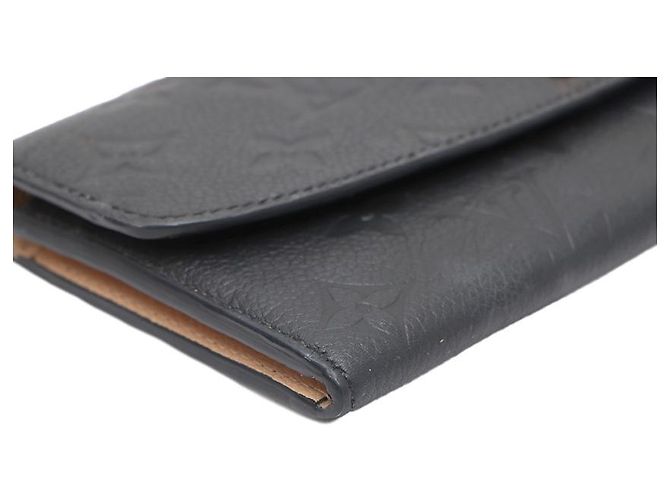 Louis Vuitton Emily Long Wallet Monogram Empreinte Schwarz - Ansicht 15