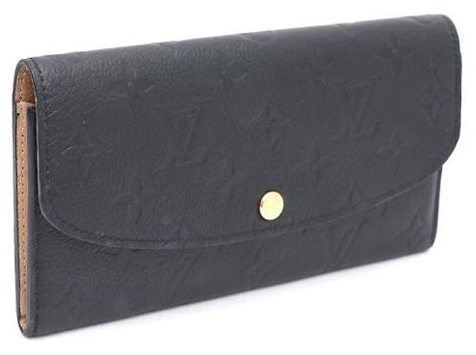 Louis Vuitton Emily Long Wallet Monogram Empreinte Schwarz - Ansicht 2