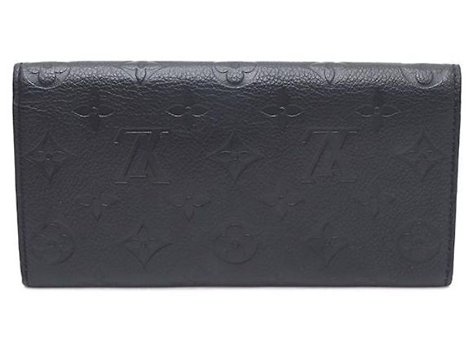 Louis Vuitton Emily Long Wallet Monogram Empreinte Schwarz - Ansicht 3