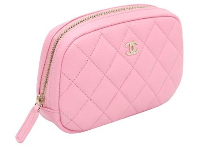 Chanel Neceser Caviar Rosa - vista 11
