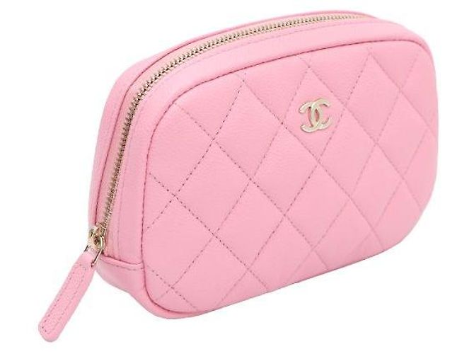 Chanel Neceser Caviar Rosa - vista 2