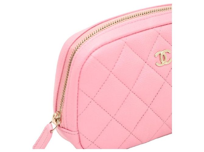 Chanel Neceser Caviar Rosa - vista 5