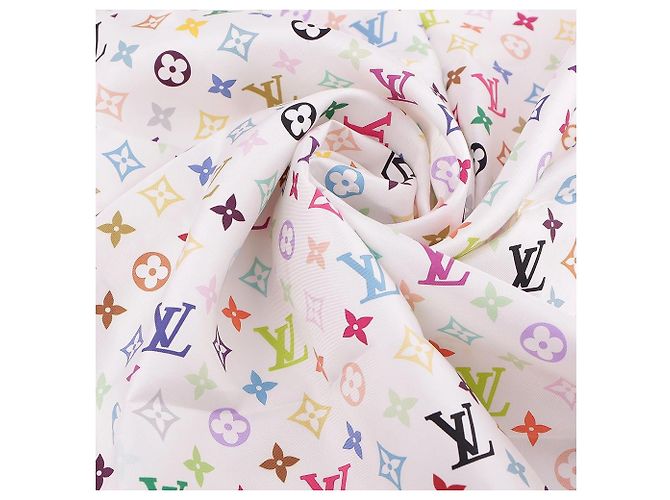 Louis Vuitton Monogram Multicolor Square White - view 6