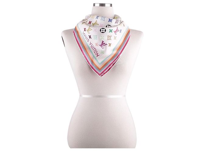 Louis Vuitton Monogram Multicolor Square White - view 7