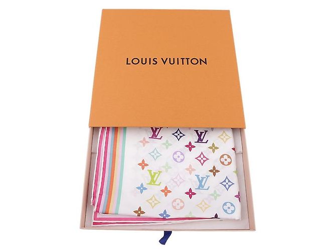 Louis Vuitton Monogram Multicolor Square White - view 9