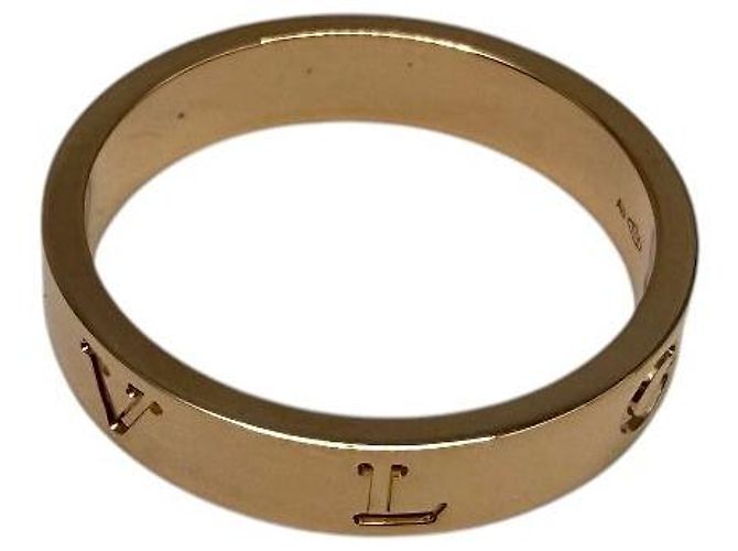 Bulgari Anello Essential Band Rose Gold Rosa - vista 4