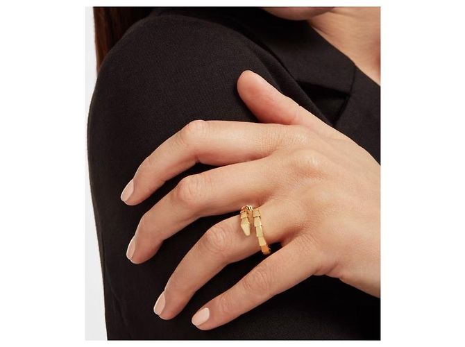 Bulgari Serpenti Viper Ring Gelbgold - Ansicht 9
