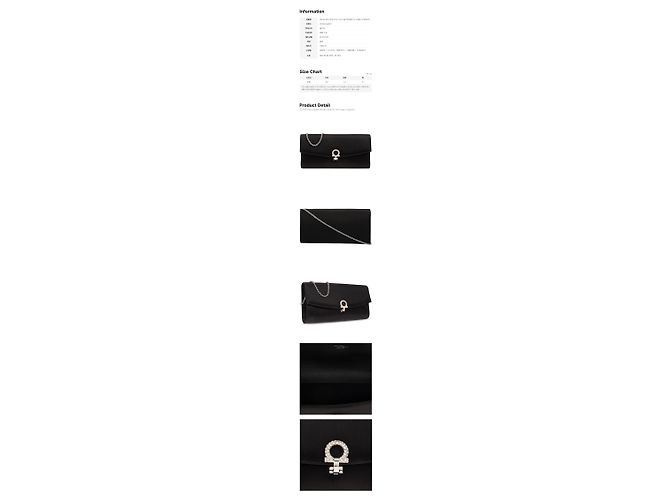 Salvatore Ferragamo Borsa a tracolla Cubic Silver Gancini Logo Nera Nero - vista 2