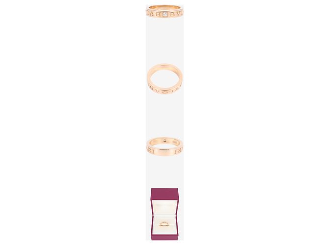 Bulgari Essential BB Ring Roségold Diamant Pink - Ansicht 2