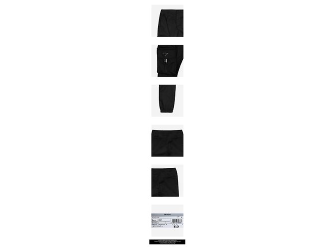 Pantaloni Prada Re-Nylon Neri Nero - vista 2