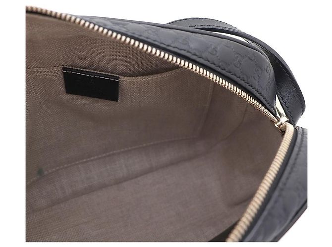 Gucci Borsa Disco in pelle GG Nero - vista 8