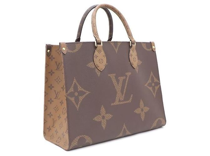 Louis Vuitton Borsa Tote e a tracolla OnTheGo MM in Monogram Canvas Multicolore - vista 2