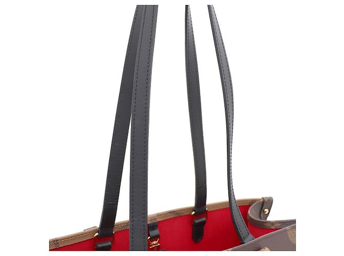 Louis Vuitton Borsa Tote e a tracolla OnTheGo MM in Monogram Canvas Multicolore - vista 8
