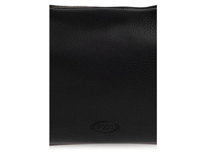 Tod's Zeitloser Leder-Tote-Bag mit Tragegriffen Schwarz - Ansicht 7