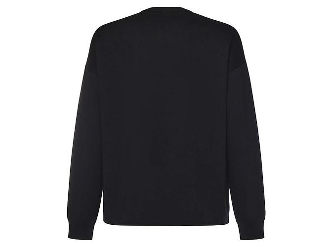 Loewe Anagram Pullover mit Taschen aus Baumwolle Weiß - Ansicht 5