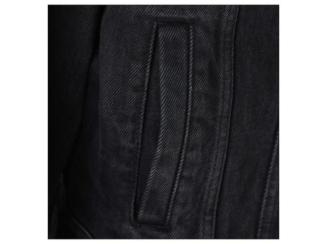 Loewe Anagram Denimjacke Schwarz - Ansicht 10