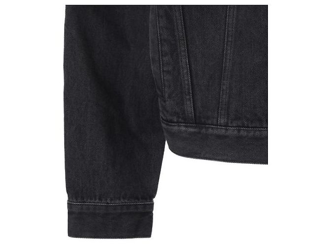 Loewe Anagram Denimjacke Schwarz - Ansicht 7