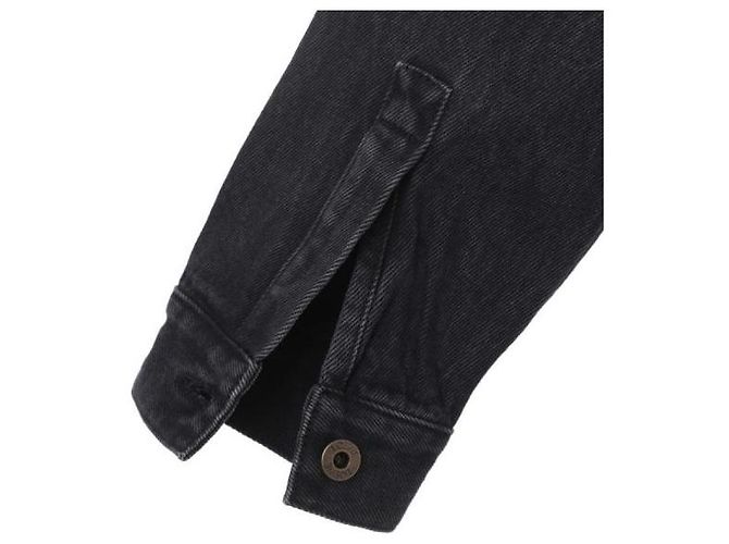 Loewe Anagram Denimjacke Schwarz - Ansicht 8