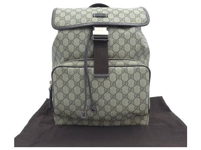 Gucci Supreme Canvas Rucksack Braun - Ansicht 11
