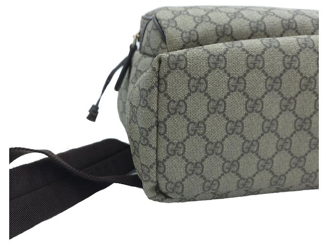 Gucci Supreme Canvas Rucksack Braun - Ansicht 16