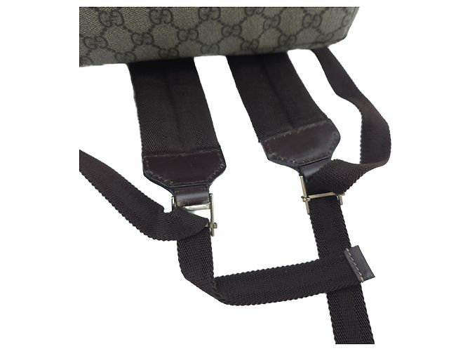 Gucci Supreme Canvas Rucksack Braun - Ansicht 18