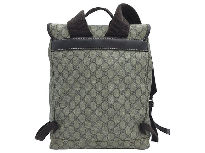 Gucci Supreme Canvas Rucksack Braun - Ansicht 5