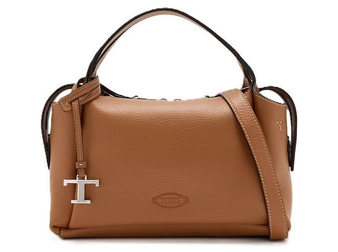 Tod's Timeless Mini Leder-Tote-Bag mit Tragegriff Braun - Ansicht 3