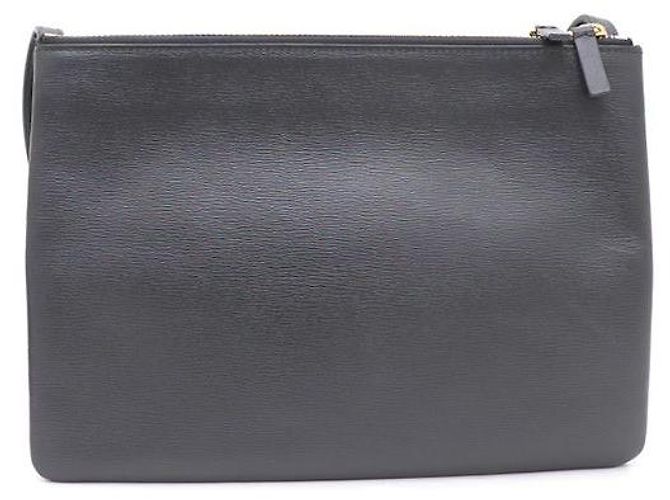 Céline Nuovo Trio Large Shoulder Bag and Crossbody Nero - vista 3