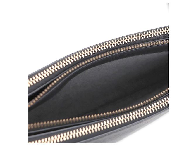 Céline Nuovo Trio Large Shoulder Bag and Crossbody Nero - vista 9