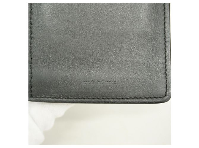 Louis Vuitton Monogram Shadow Portefeuille Brazza Long Wallet Nero - vista 4