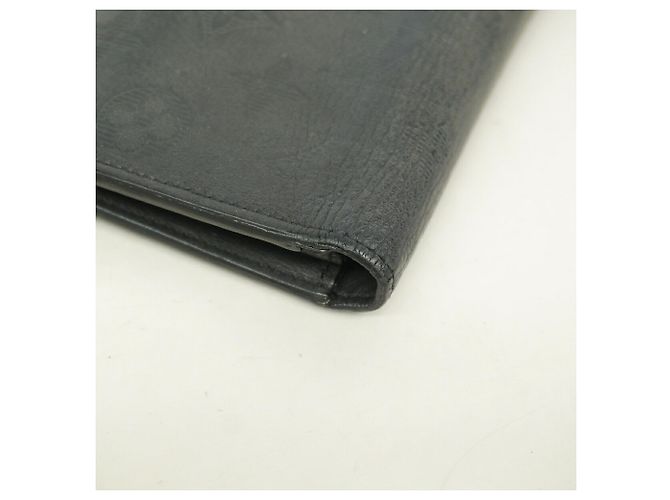 Louis Vuitton Monogram Shadow Portefeuille Brazza Long Wallet Nero - vista 6