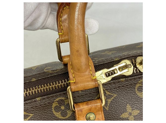 Louis Vuitton Boston Monogram Keepall 45 Marrone - vista 12