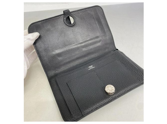 Hermès Hermes Dogon GM Langbeutel Schwarz - Ansicht 3