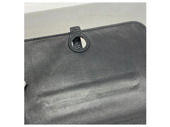 Hermès Hermes Dogon GM Langbeutel Schwarz - Ansicht 7