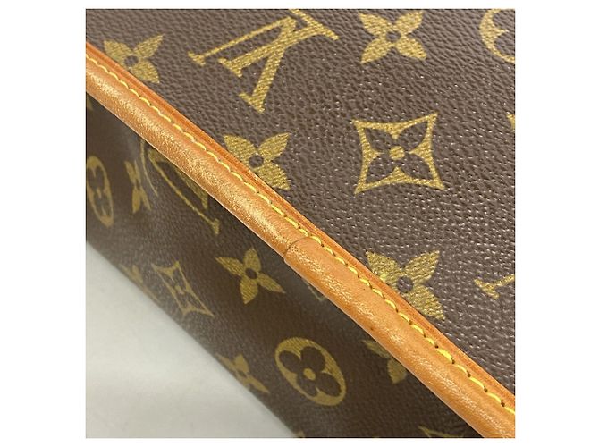Louis Vuitton Monogram Gibeciere GM Schultertasche Braun - Ansicht 11