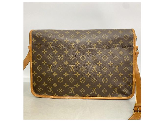 Louis Vuitton Monogram Gibeciere GM Schultertasche Braun - Ansicht 13