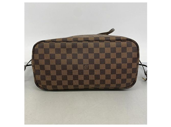 Borsa Tote Louis Vuitton Damier Neverfull MM Damier ebene - vista 3