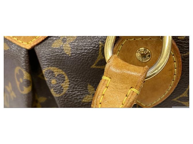 Borsa Louis Vuitton Monogram Tivoli PM Marrone - vista 9