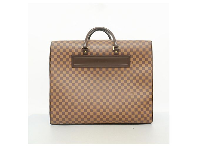 Borsa Louis Vuitton Boston Damier Nolita MM Damier ebene - vista 10
