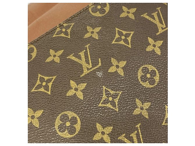Borsa a tracolla Louis Vuitton Monogram Musette Marrone - vista 10