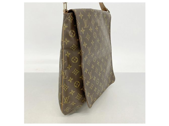 Borsa a tracolla Louis Vuitton Monogram Musette Marrone - vista 2