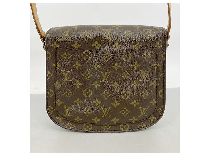Borsa a tracolla Louis Vuitton Monogram Saint Cloud GM Marrone - vista 10